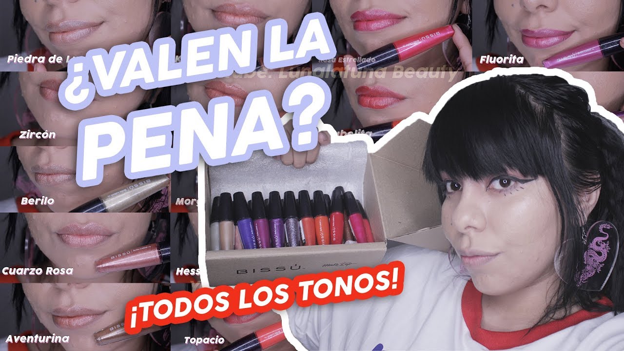 A PRUEBA: NUEVOS BRILLOS LABIALES DE BISSU/ RESEÑA + SWATCHES