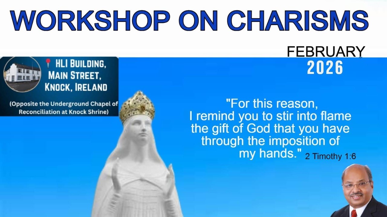 002-Workshop on Charisms-Knock -HLI Building  - Ireland- led by Br. Thomas Paul, 22-24.02.2026