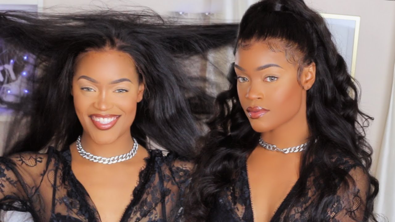 GLUELESS Snob Life Hair HD Lace Wig Transformation | Half up Half down BEGINNER FRIENDLY