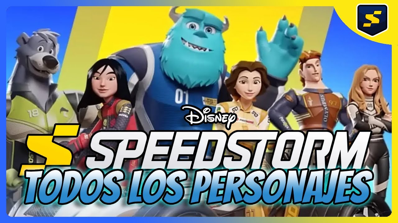 Disney Speedstorm  🏆 Todos los Personajes
