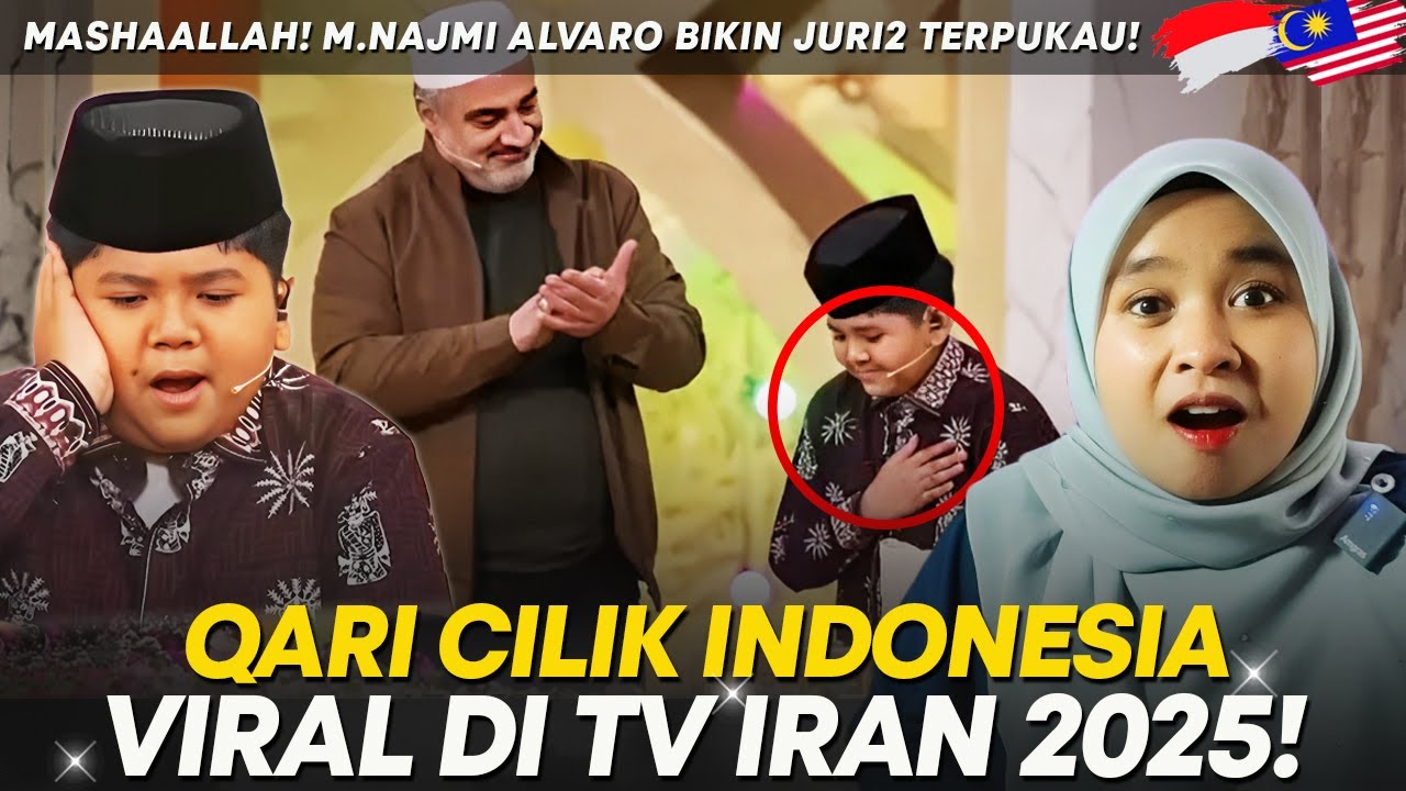 TAMPIL MEMUKAU ! M.NAJMI ALVARO TAMPIL SPEKTAKULER DI TV IRAN 2025!