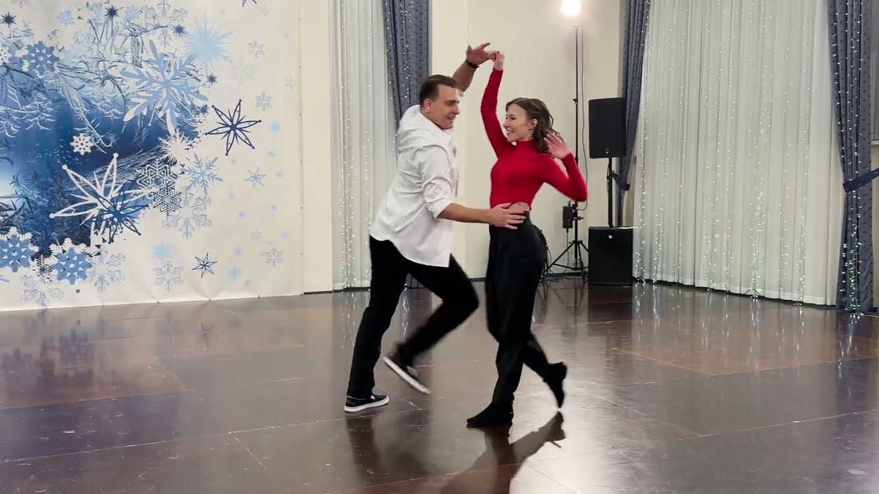 Dmitriy Fionov & Kseniya Boriskina. Pro-Am Routine - Follower. Swing & Snow 2024 | WCS Dance