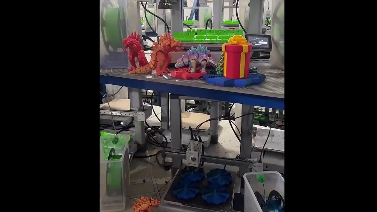 Satisfying 3D Printing ASMR - Removing Supports & Mechanical Toys