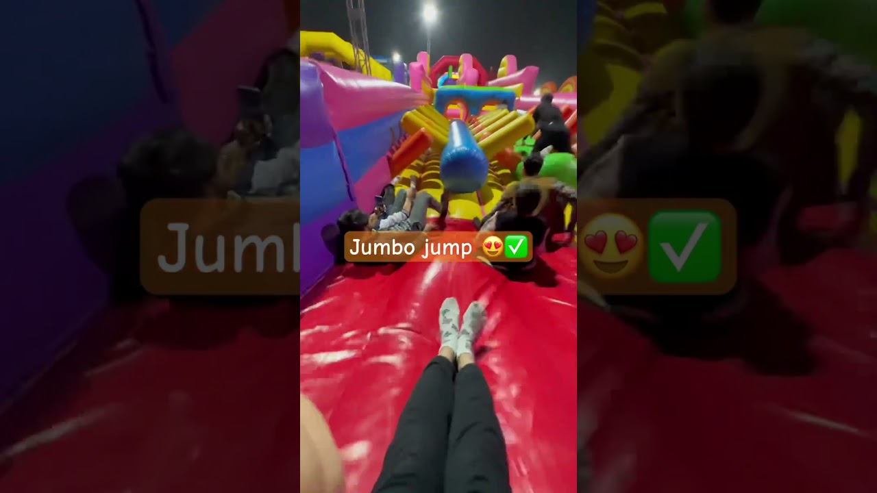 Jumbo jump in karachi 😍🤯😱