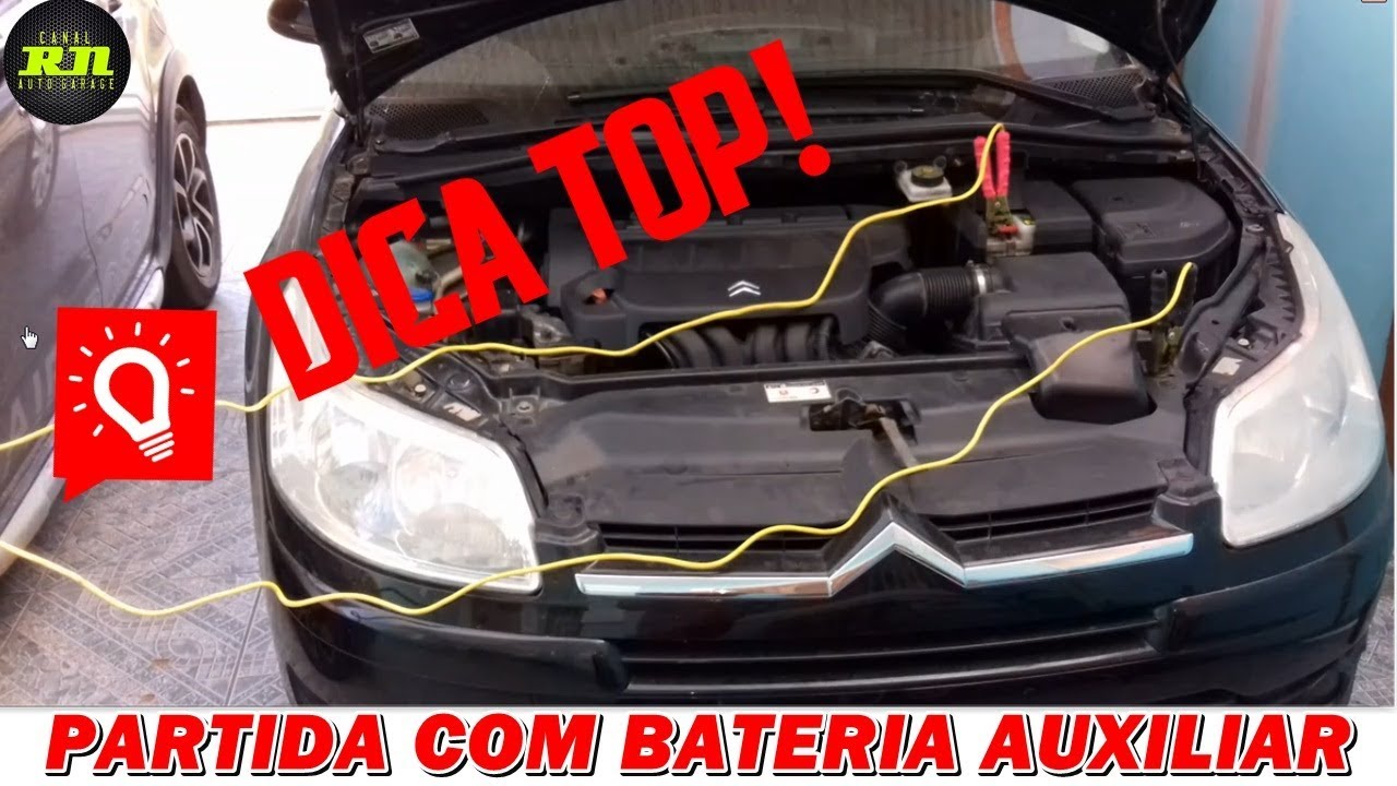 [DICA TÉCNICA] - PARTIDA COM BATERIA AUXILIAR