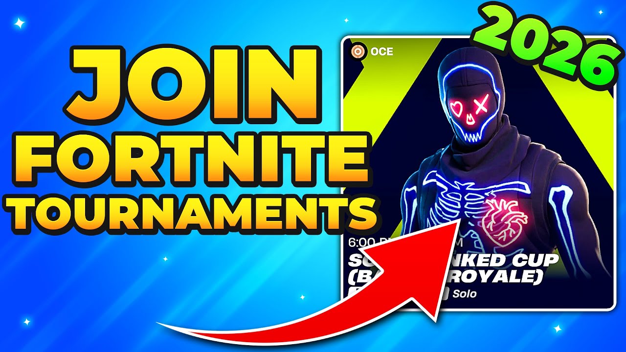 Как присоединиться к турнирам в Fortnite в 2026 году