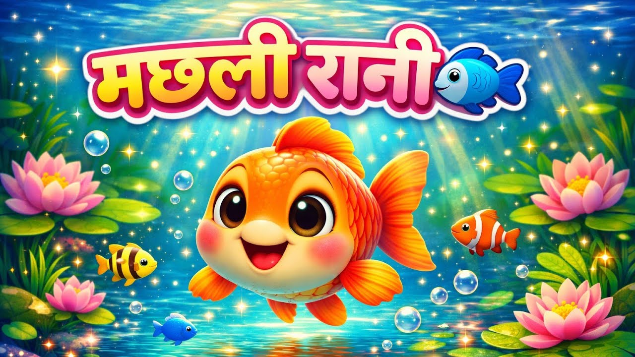 Machhli jal ki rani, Rhymes for Kids | Fun For Kids Hindi Rhymes,
