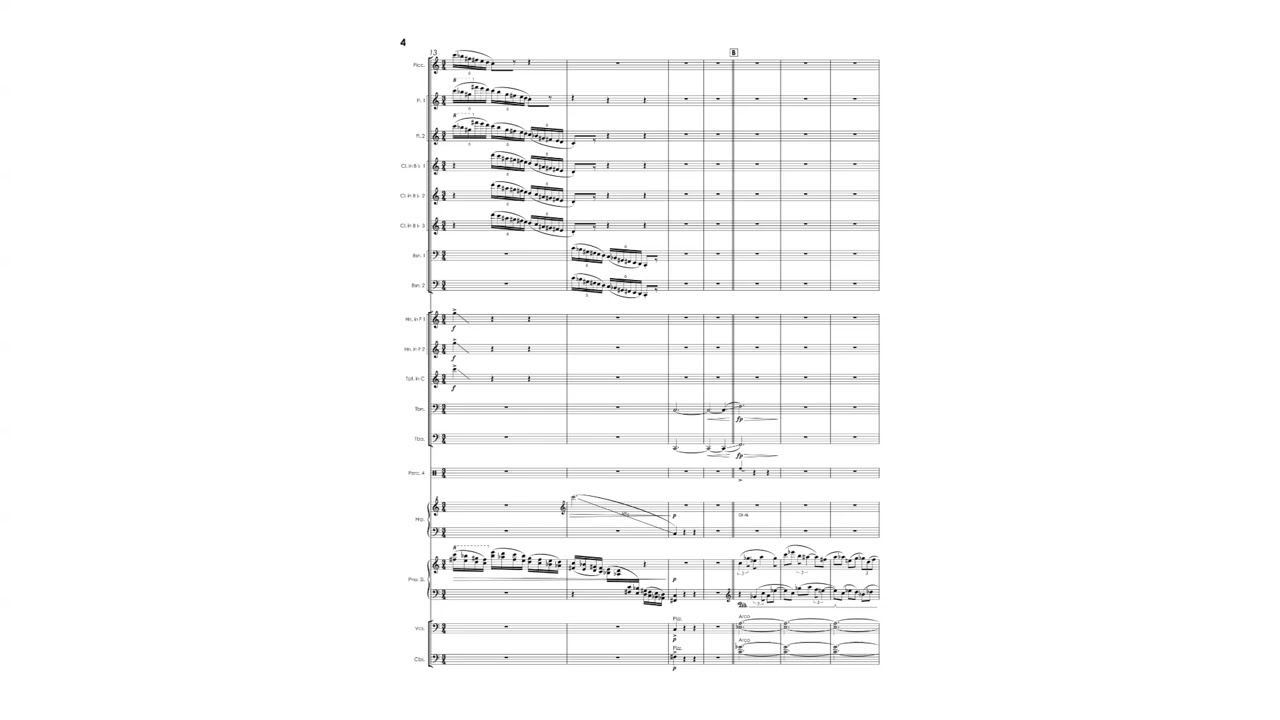 Jacob Moffatt - Concerto for Piano, Movement 1