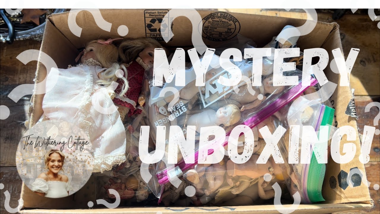 A Very Large Antique & Vintage Doll Mystery Unboxing&hellip; Will They Be CREEPY Or CUTE!?!?