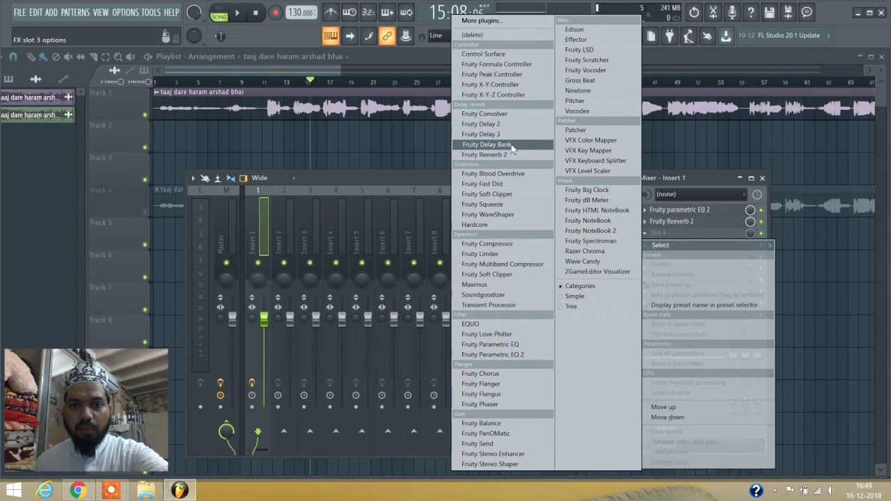 FL Studio 20 tutorial for beginners Naat || Naat Ko Edit Karna Sikho Easy Traike Se