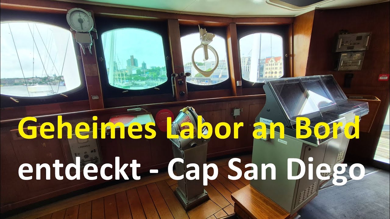 Rundgang auf der Cap San Diego mit Ozeanforschung