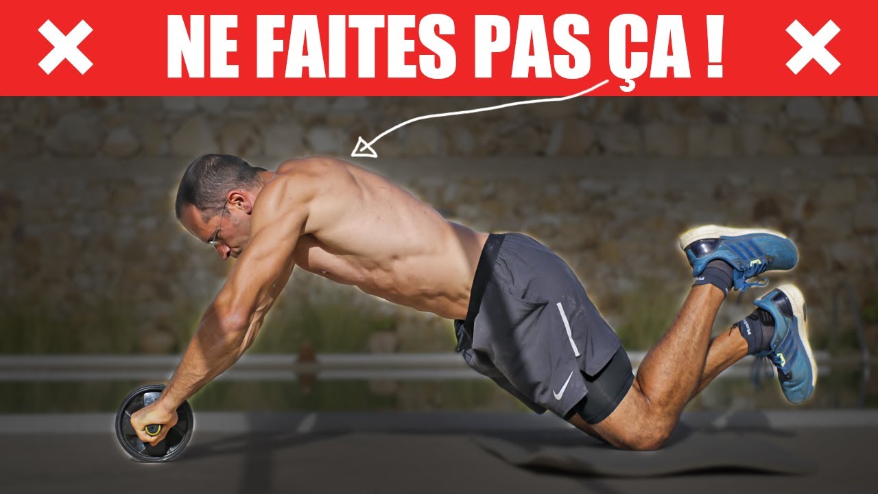 Roue Abdominale : Les 3 ERREURS MONUMENTALES à ÉVITER ! (+ L'Exécution PARFAITE)