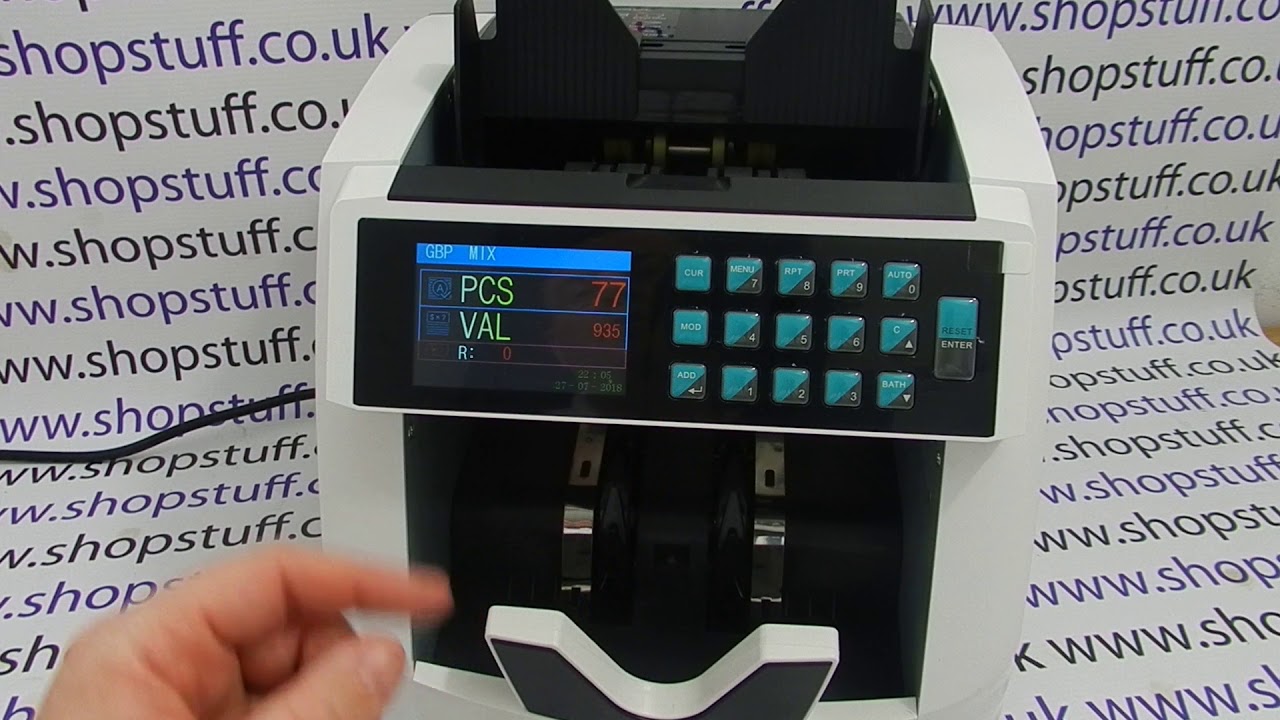 NCS3000 Bank Note Counter With CIS Detection & Mixed Value Note Counting