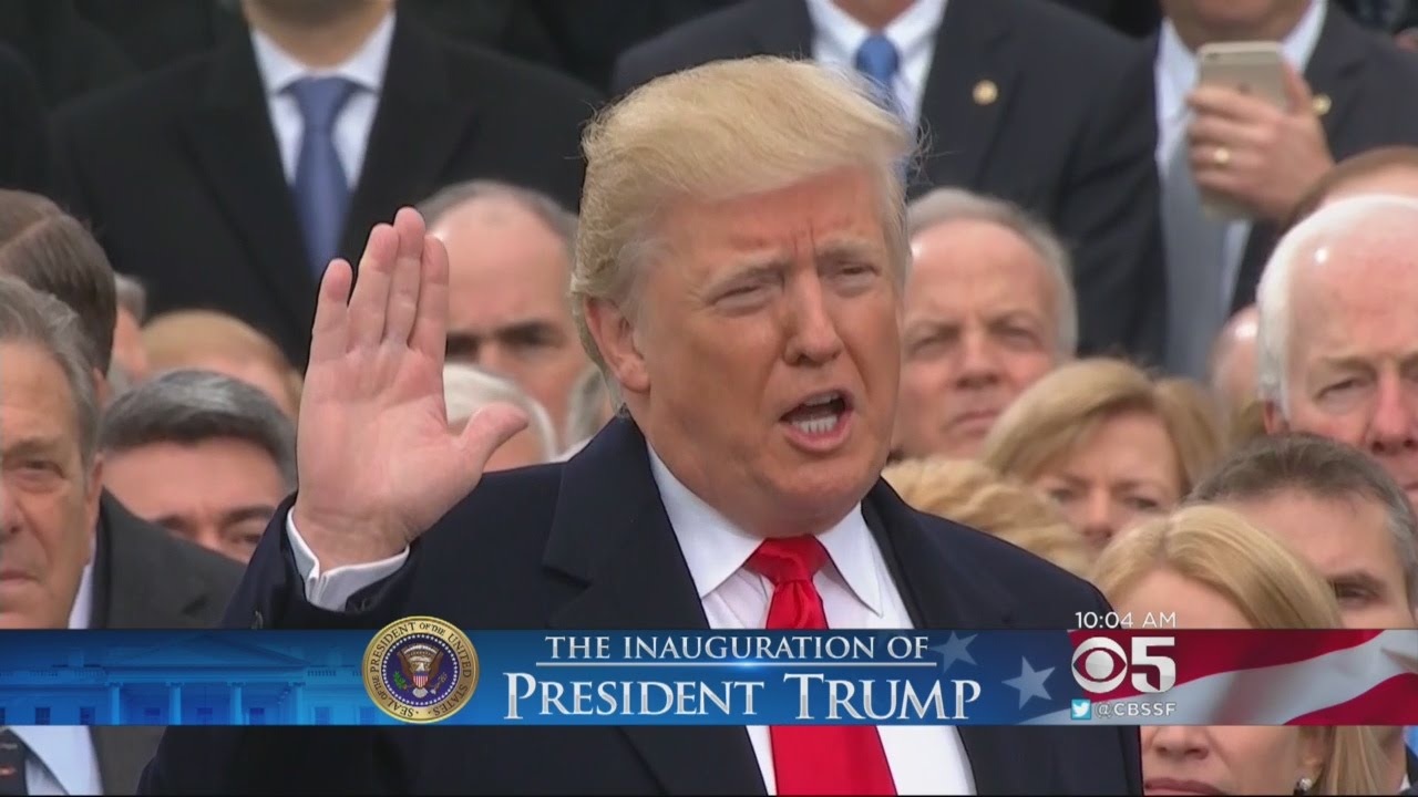 Donald Trump Inaugurated As 45th President Of United States