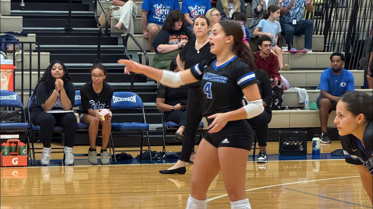 Dickinson HS Varsity Volleyball vs Clear Creek HS 10/8/2024