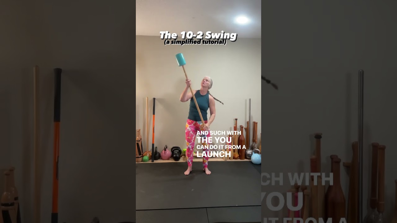 The 10 to 2 Gada / Mace Swing ~ a simplified tutorial.