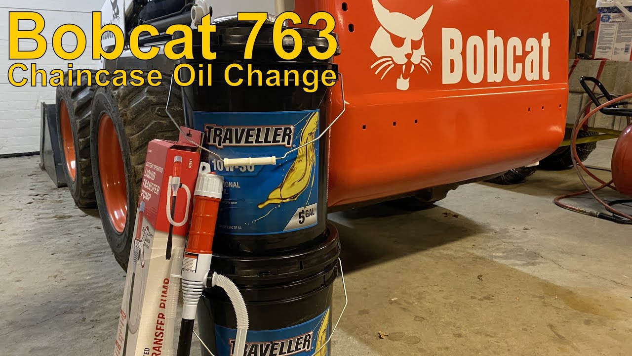 Bobcat 763 Chaincase Oil Replacement