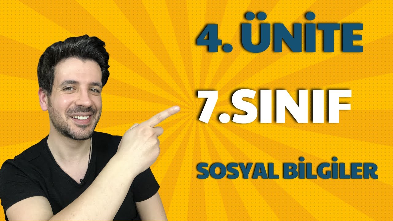 7. SINIF 4. ÜNİTE FULL TEKRAR - Bilim, Teknoloji ve Toplum - 2024