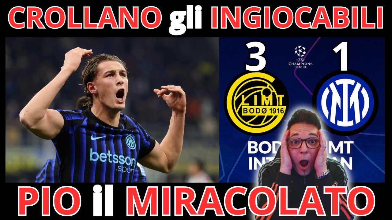 INTER non VAR 📢 il BODO ne fa 3 e si GODEE💦💦