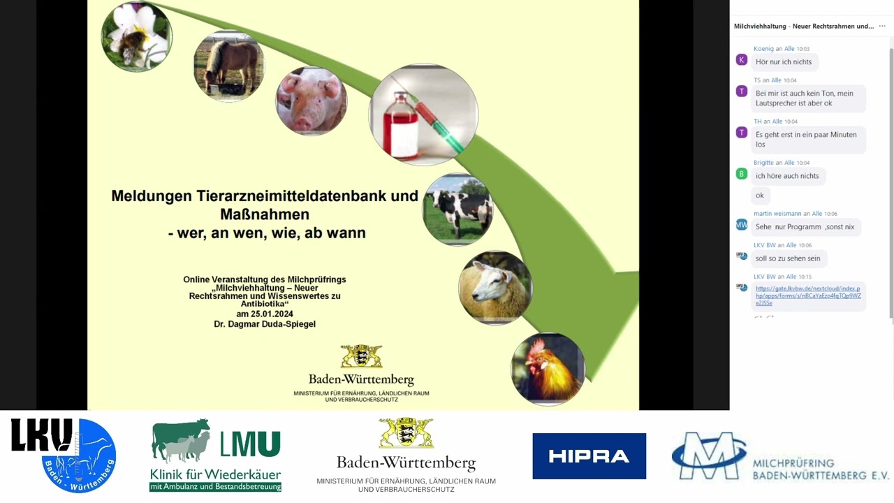 Milchviehhaltung - Neuer Rechtsrahmen und Wissenswertes zu Antibiotika
