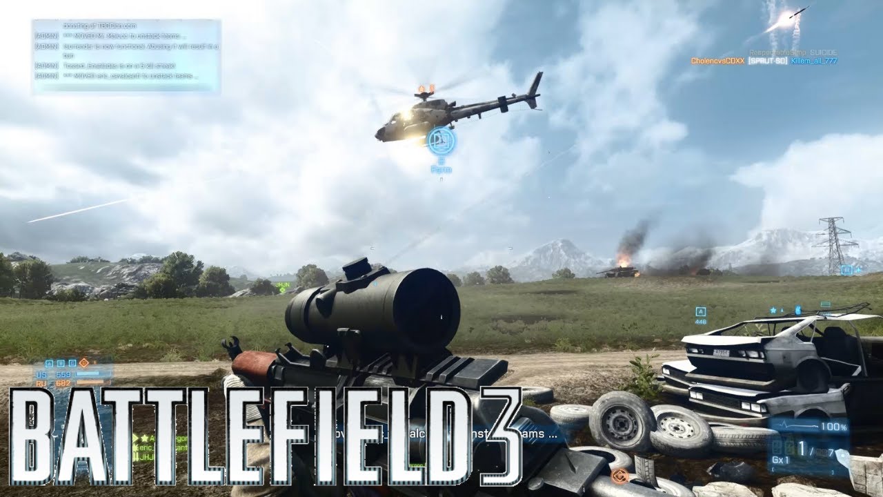 Battlefield 3: Armored Shield Gameplay (No Commentary)