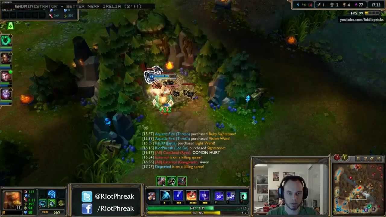 Phreak- Lee Sin Jungle (Diamond IV)