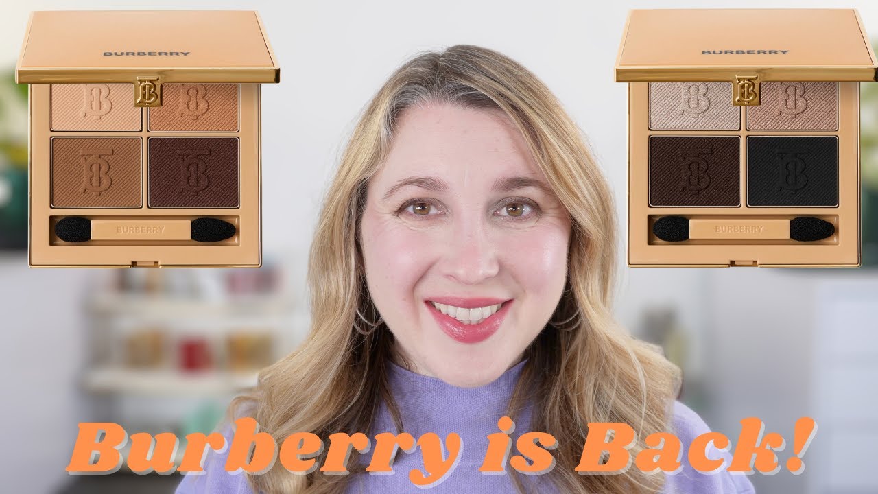 Палитры теней для век BURBERRY — полный обзор и свотчи оттенков 02 Dusty Caramel и 04 Midnight