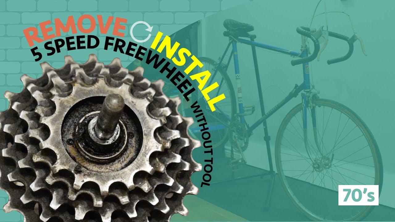 How To Remove Vintage Freewheel Without Tool?