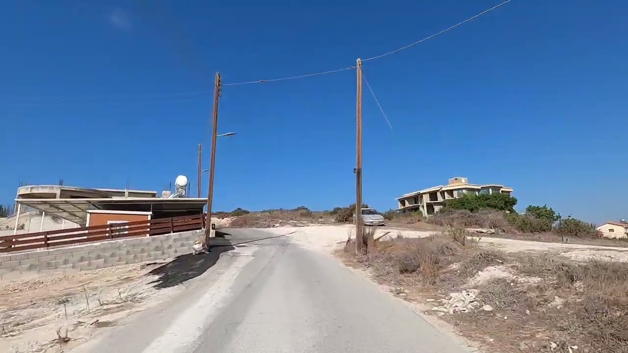 Akrotiri (Chypre)  Akrotiri village, Gopro / Akrotiri (Cyprus)  Akrotiri village
