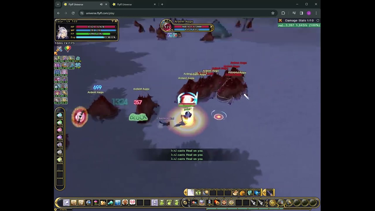 Flyff Universe Knight pure str