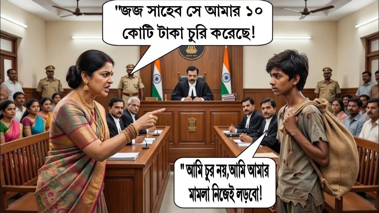 আইনের বই পড়েনি কোনোদিন, তবুও আদালত কক্ষে একাই লড়লো সেই ‘আবর্জনা’ কুড়ানো ছেলেটি!
