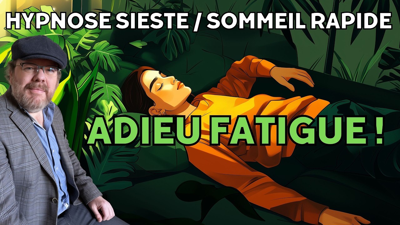 Hypnose sommeil & sieste pour se d&eacute;barrasser de la fatigue accumul&eacute;e
