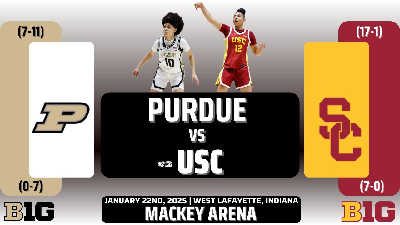 Purdue против № 4 USC | Big Ten | 1.22.25