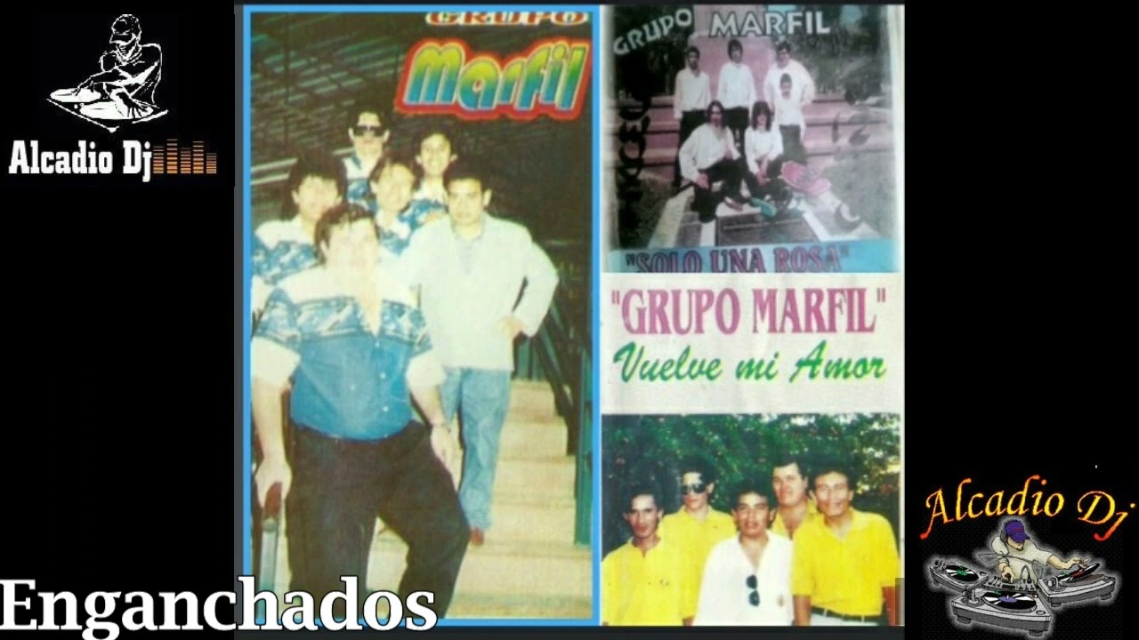 Los Autenticos Antillanos    Grupo Marfil  -  Enganchados   AlcadioDj