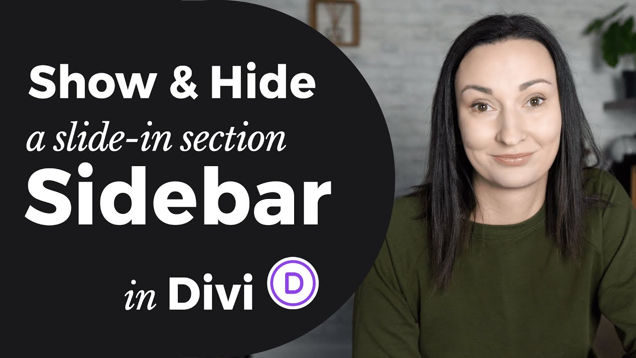 How to Create a Smooth Slide-in Sidebar Section in the Divi Theme