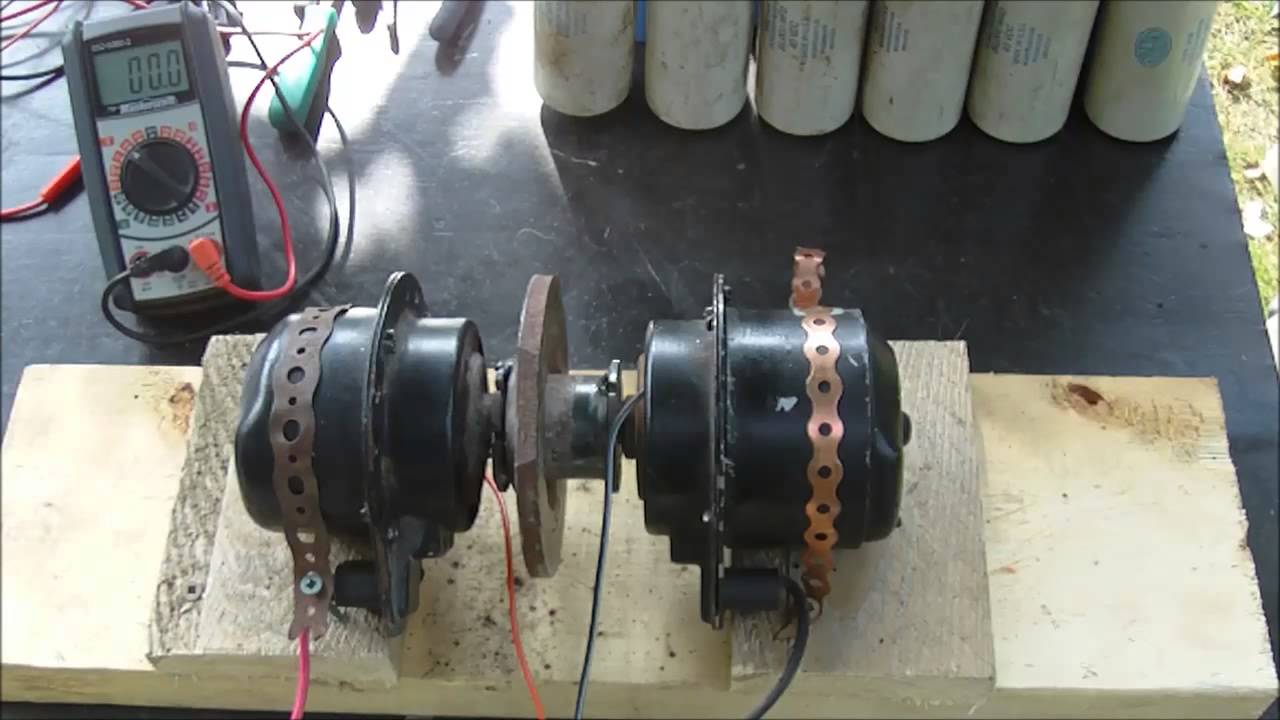 Electric Motor to Motor, can they self run?