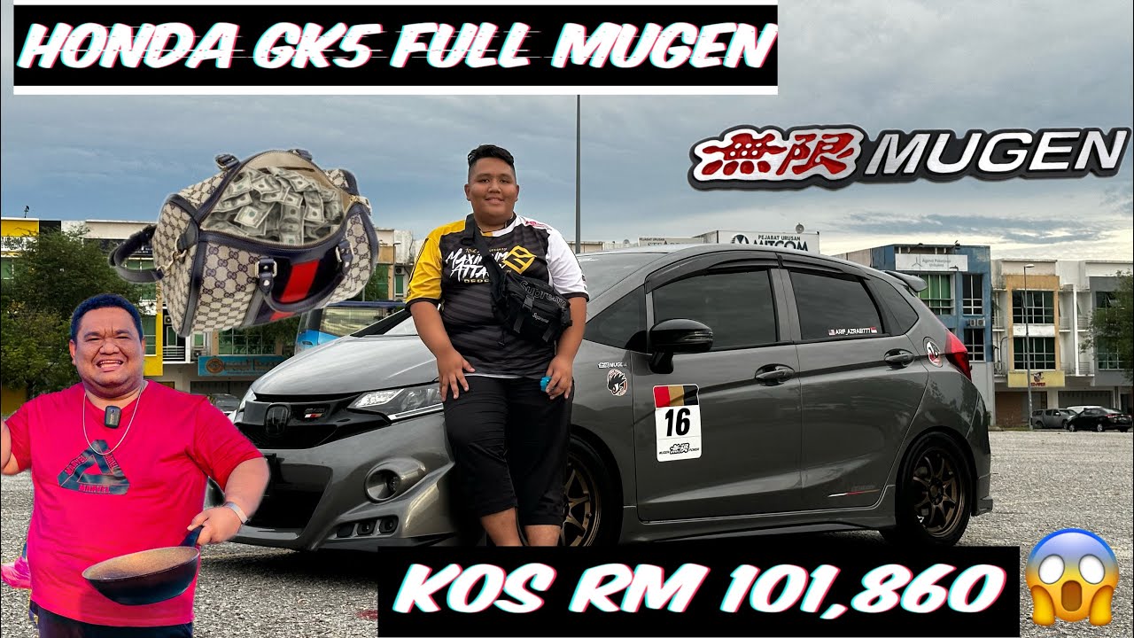 HONDA GK5 HARGA BARANG MUGEN RM101,860!!!!!!