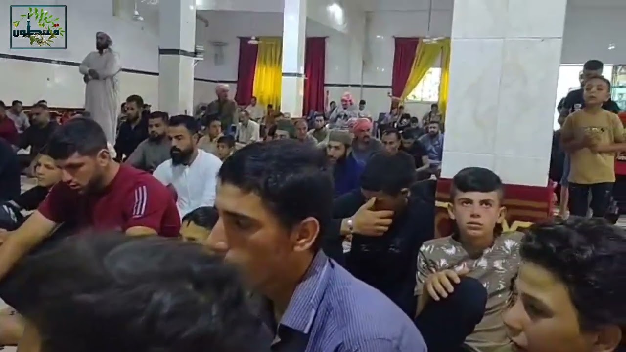 تكبيرات عيد الاضحى المبارك من داخل مسجد أبي بكر الصديق في قسطون كل عام وانتم بخير صور لقرية قسطون