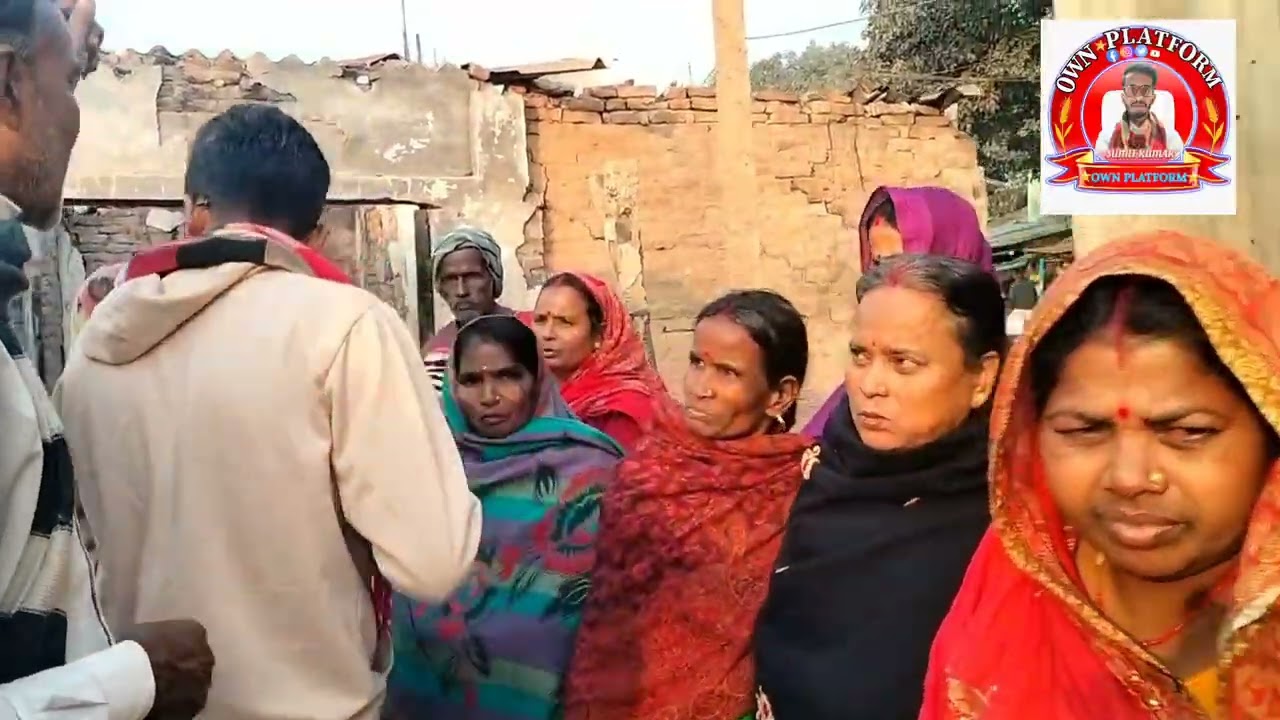 भेजा बाजार में रात में आग लगने से लगभग 10 दुकान जलकर राख हो गया 