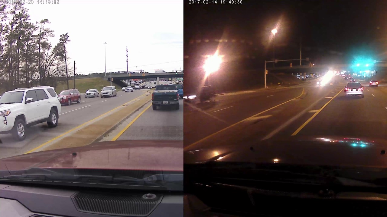 XDV V3  4K Sports Camera daylight vs low-light test