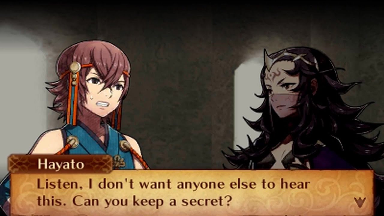Fire Emblem Fates: Revelation - Nyx & Hayato Support Conversations