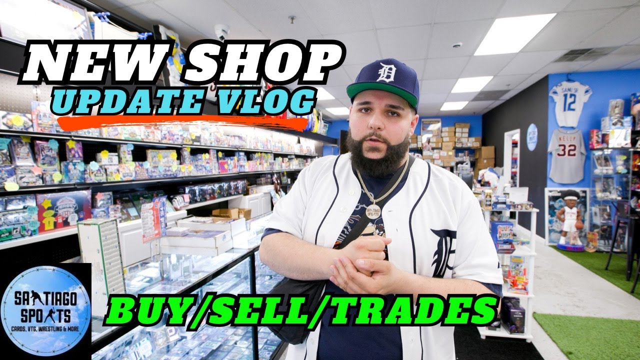 SPEND A DAY IN THE CARD SHOP ! OWNER POV VLOG