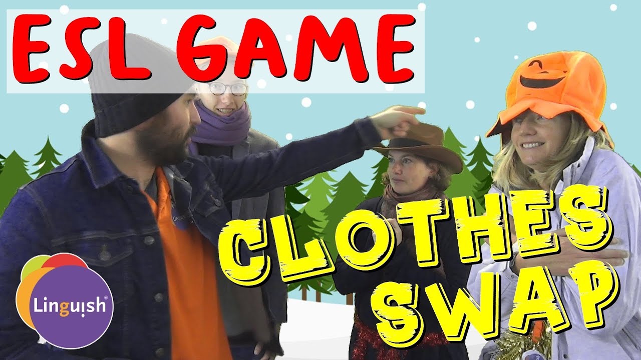 Linguish ESL Games // Clothes  swap // LT99