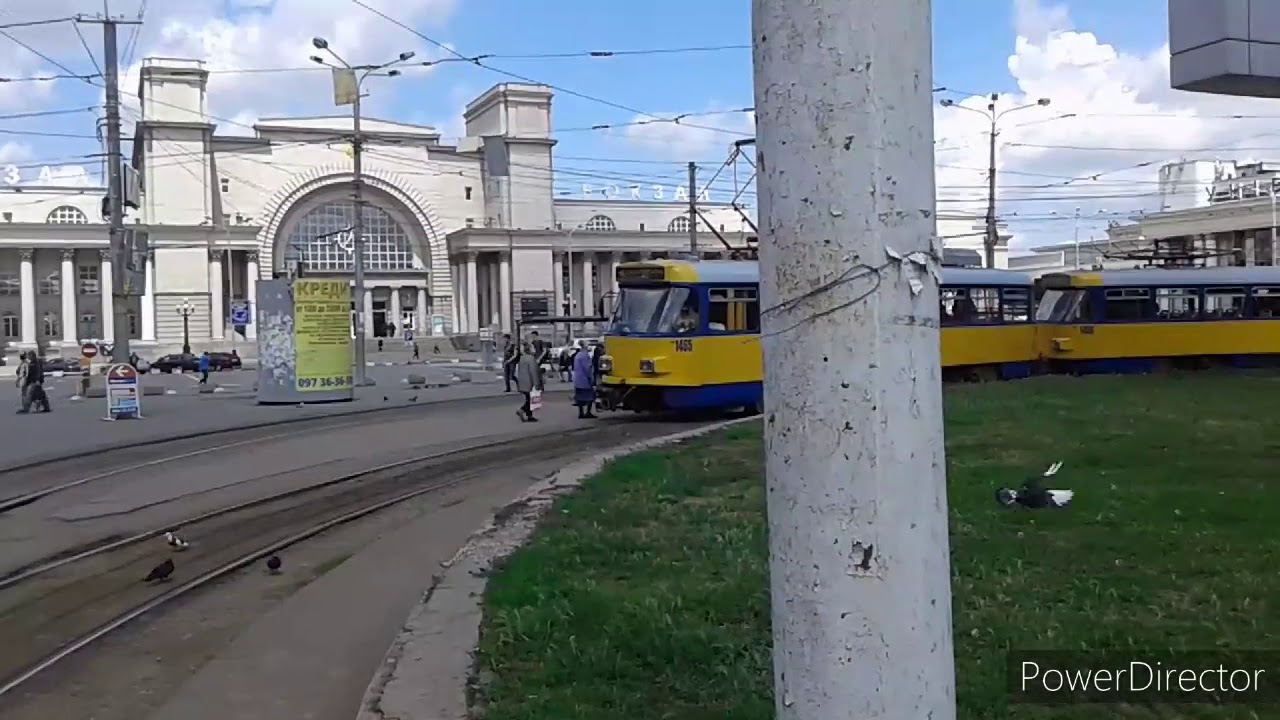 Карантин:Трамваи Tatra T6A2M и Tatra T4D-M1