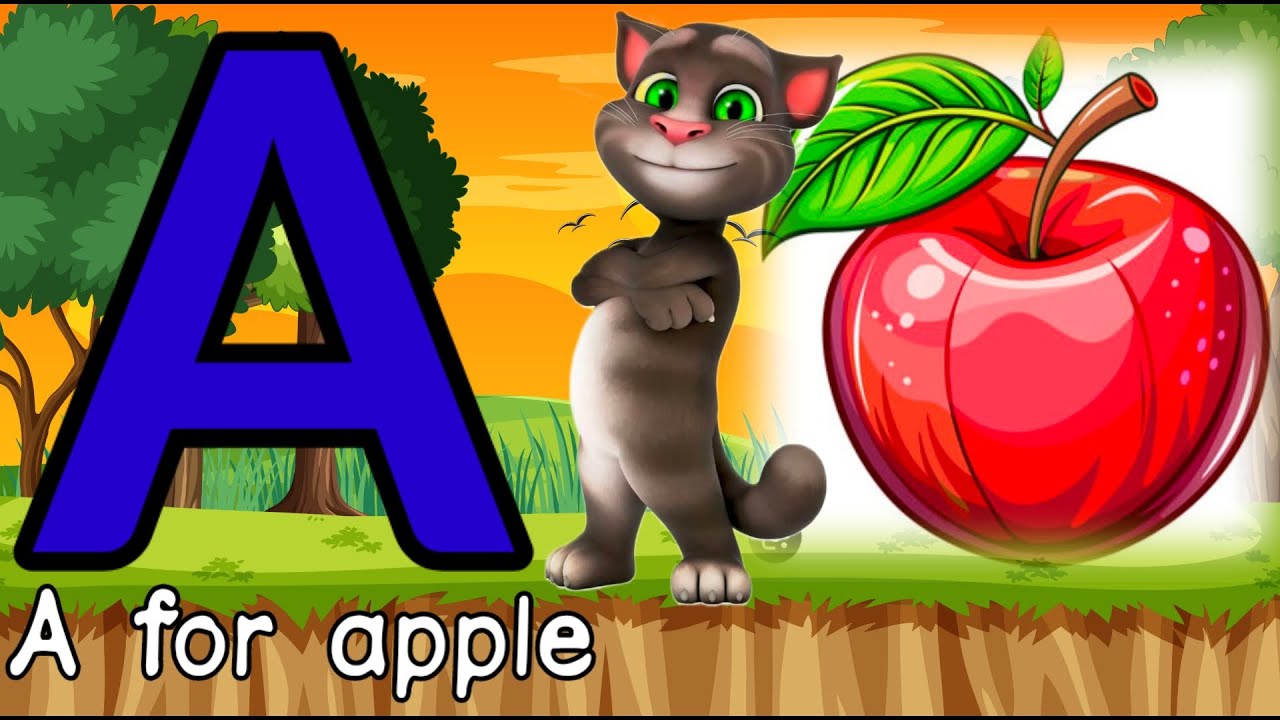 A for apple 