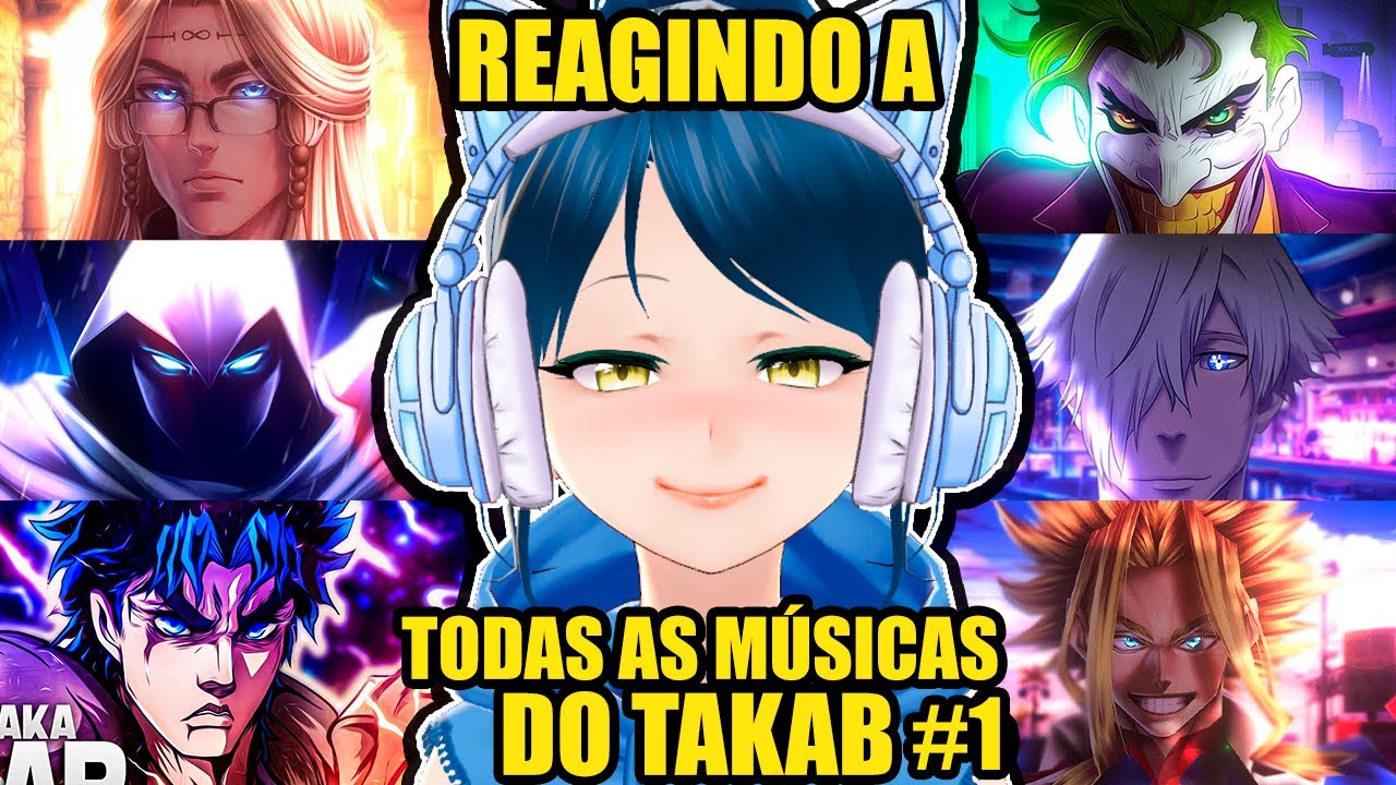 Reagindo a TODOS os raps de anime do TakaB #1