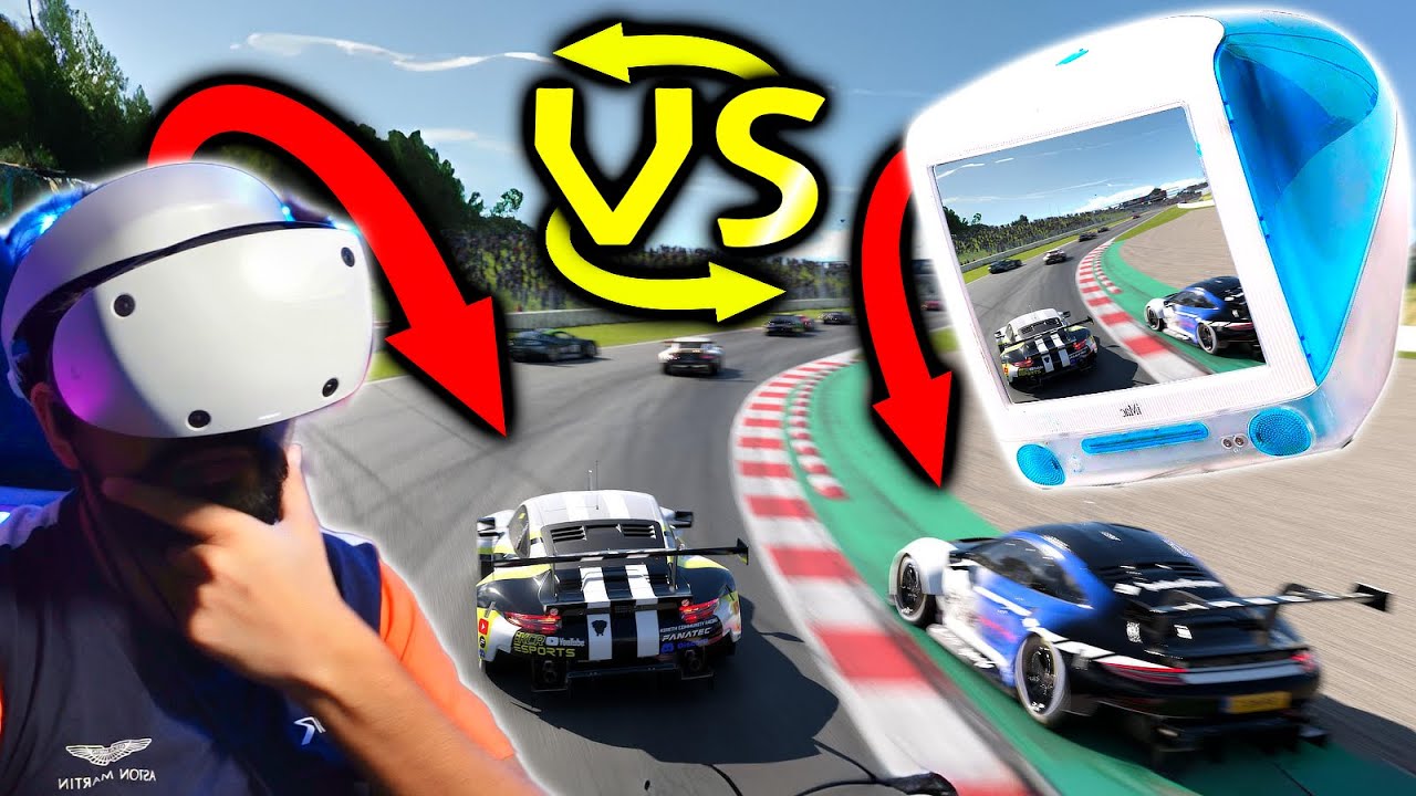 Can You Beat 2D Gran Turismo 7 Players In PSVR2 Online?!