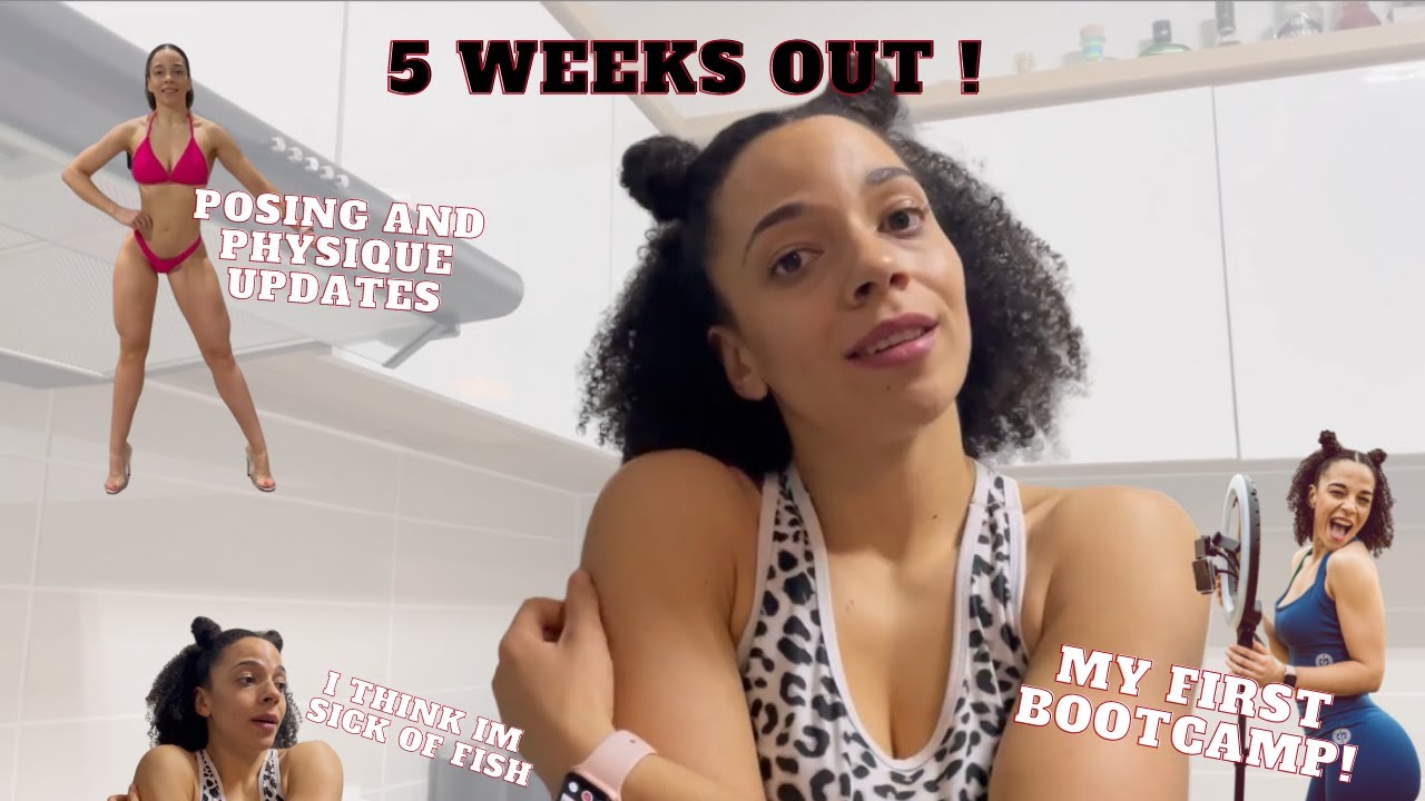 5 Weeks Out ! IFBB Wellness Prep Vlog