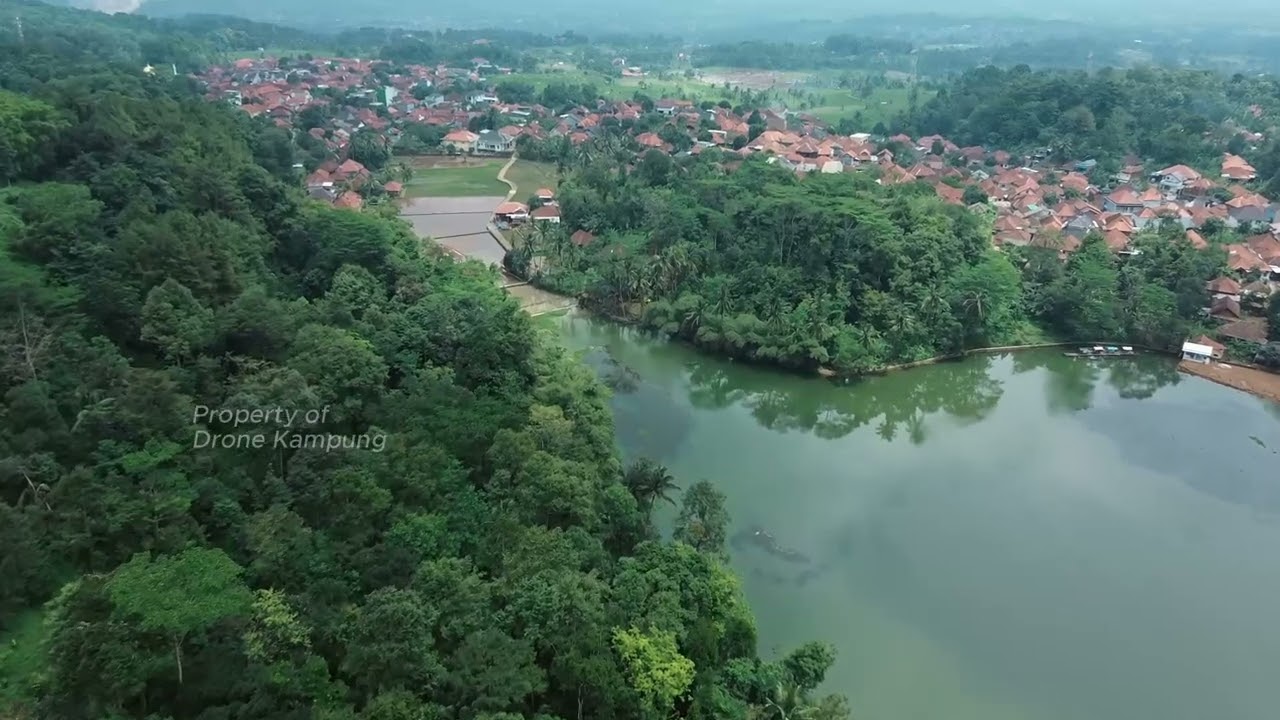 Cinematic Drone Footage Situ Cipariuk West Java