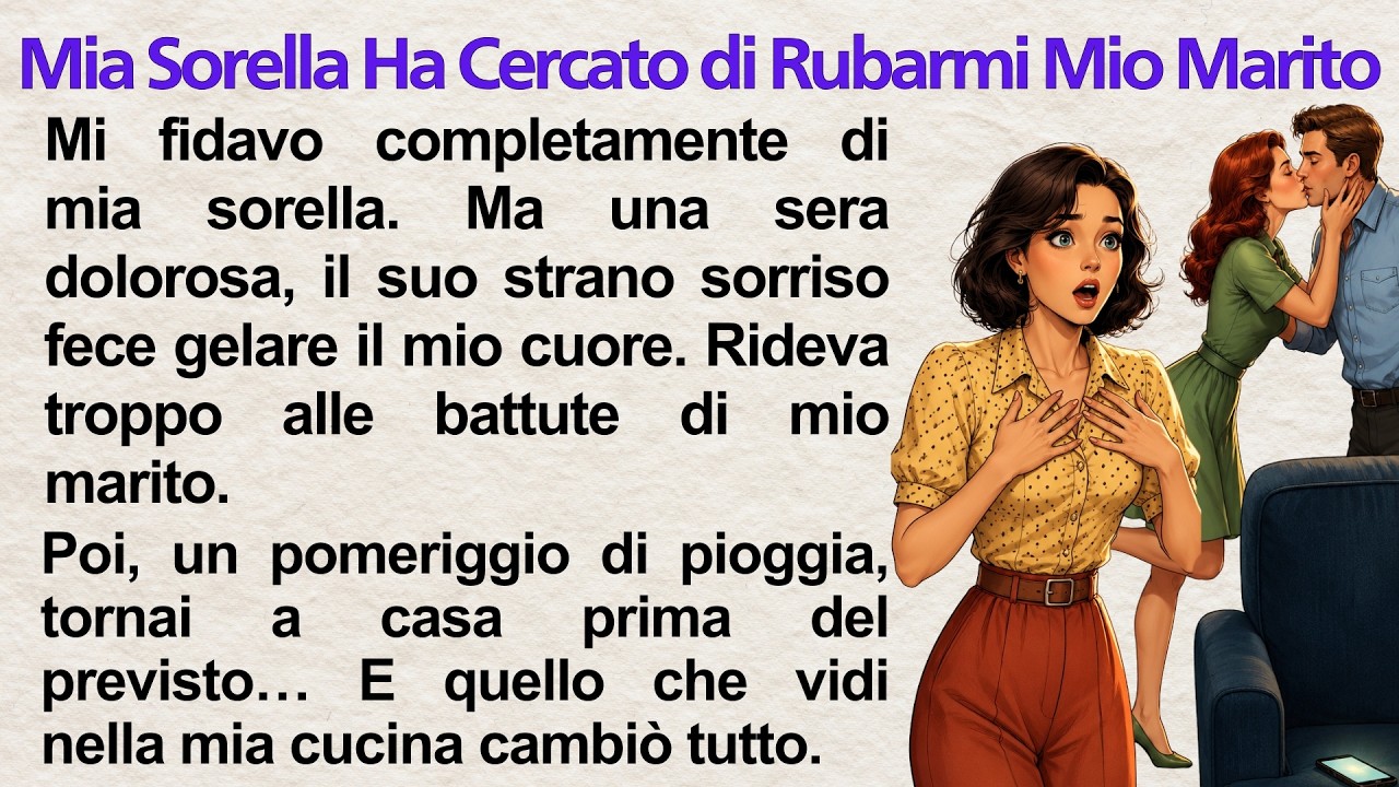My Sister Tried To Steal My Husband 😢 Learn Italian Through Story | Italian A1&ndash;A2 Listening